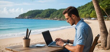 Dicas para trabalhar remotamente viajando por lugares únicos