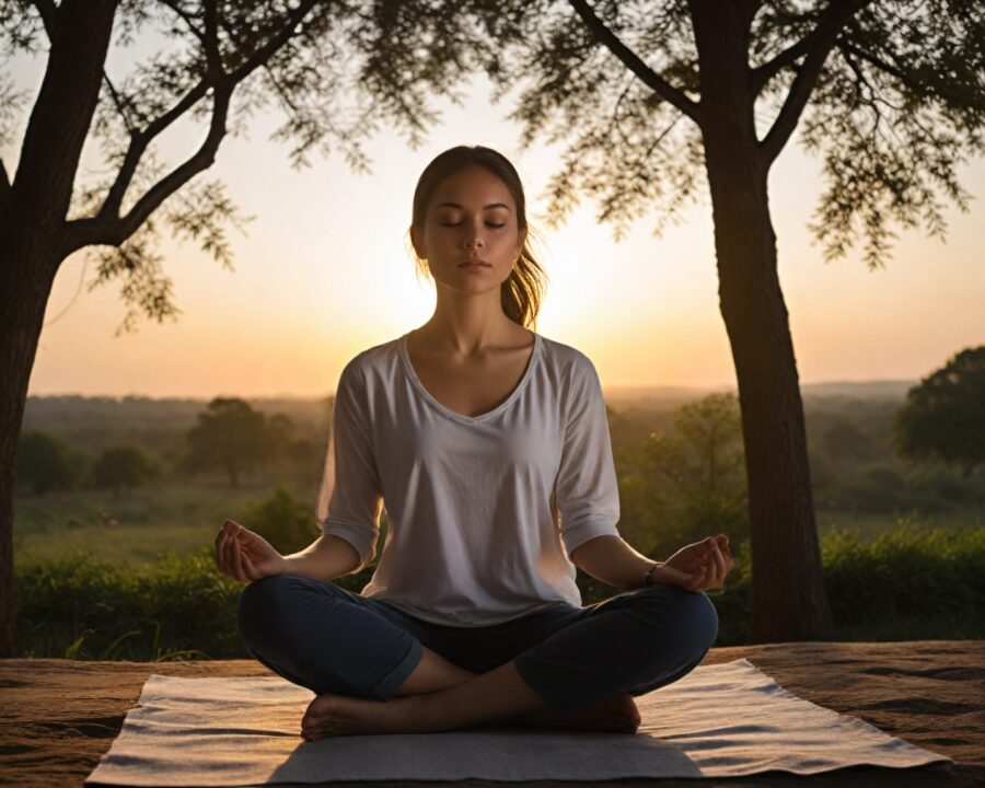 Práticas de visualização guiada para se reconectar com seus valores