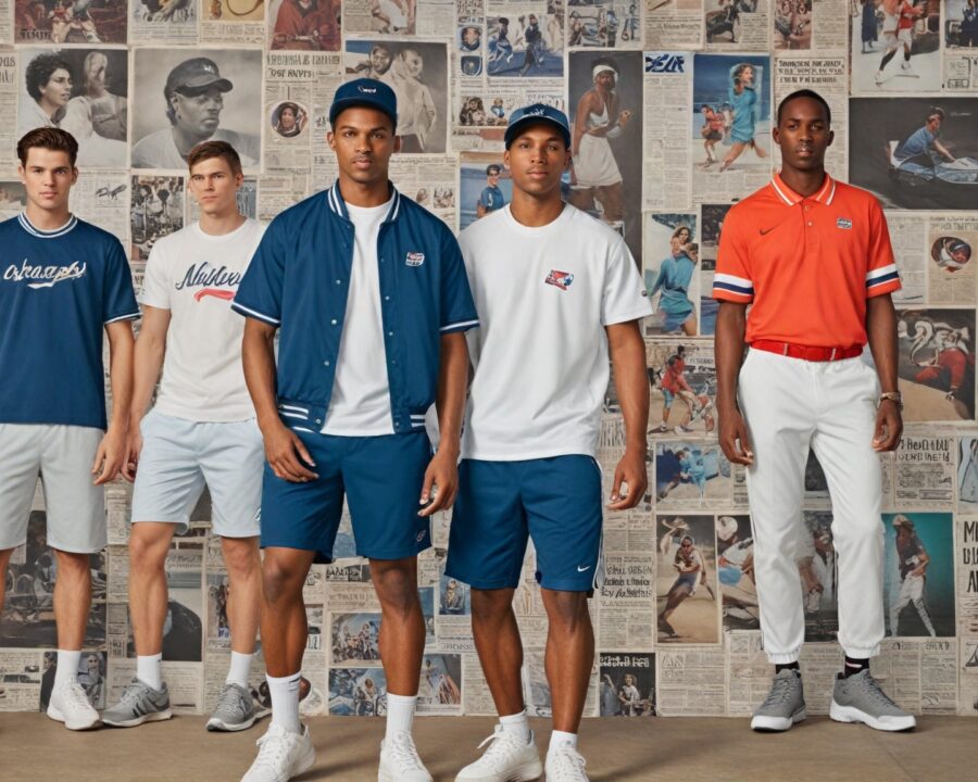 como os esportes influenciaram o vestuário popular ao longo do tempo