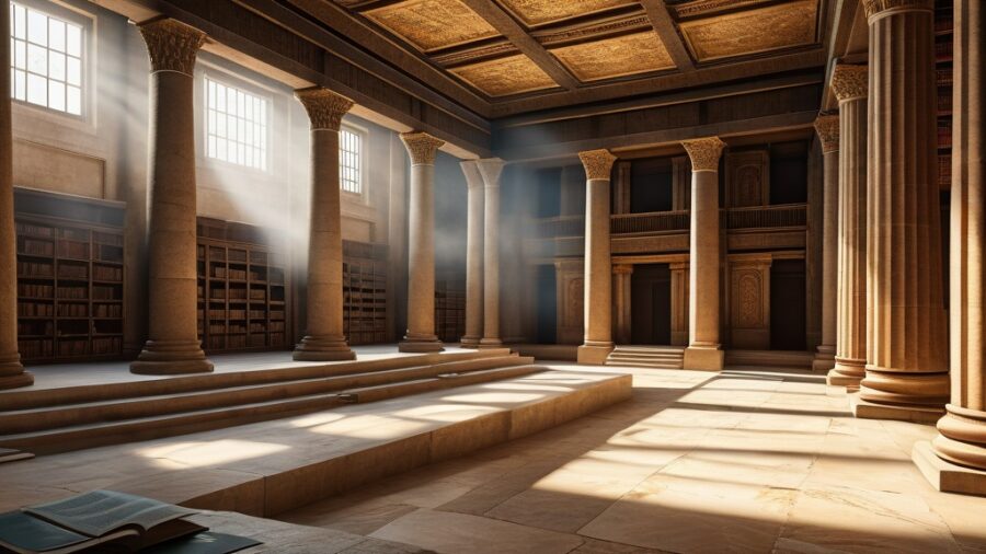 A Biblioteca de Alexandria e o Conhecimento Antigo